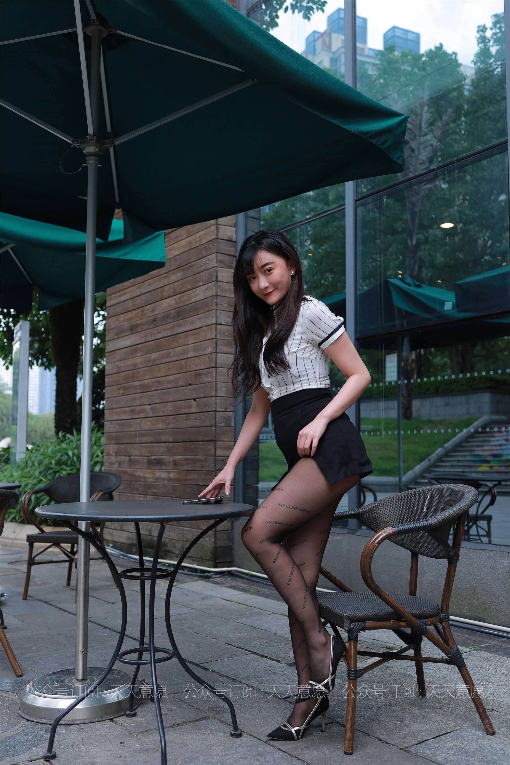 IESS异思趣向  2021.06.18 丝享家836：秋秋《字母黑丝》